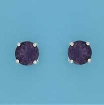 SPC 8mm CLAW SET ROUND STUD-PURPLE     =