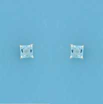 SPC 4mm CLAW SET SQUARE STUD-BLUE      =