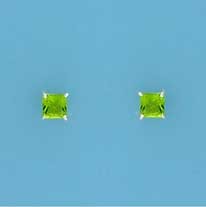 SPC 4mm CLAW SET SQUARE STUD-GREEN     =
