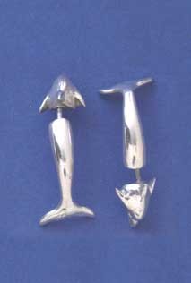 SPC "THRU-EAR" DOLPHIN STUDS