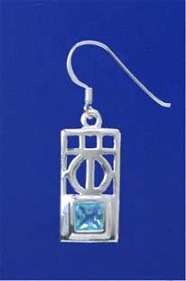 SPC BLUE STONE SET R.M.STYLE DROPS