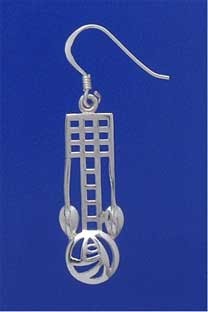 SPC FANCY RM STYLE DROP EARRINGS       =