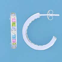 SPC 21x4mm CHANNEL SET MULTI-COL.HOOPS =
