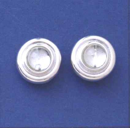 SPC 6mm CRYSTAL PLAIN RIM STUD