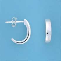 SPC 3mm WIDE POLISHED CURVED STUDS     =