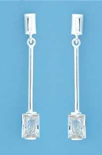 SPC SQUARE CZ PENDULEM DROPS           =