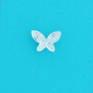 SPC 10mm CZ SET BUTTERFLY STUDS