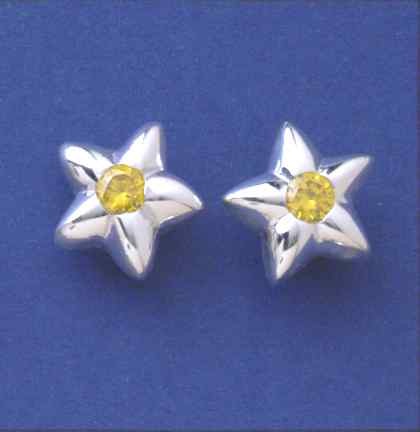 SPC PERIDOT CAST STAR STUDS            -