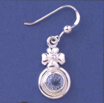 SPC FLOWER DESIGN SYN.BT DROP EARRINGS