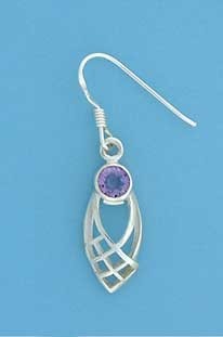 SPC LATTICE DESIGN AMETHYST DROPS