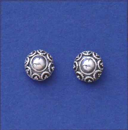 SPC 8mm FANCY DOME STUDS-SOLD 3prs     =