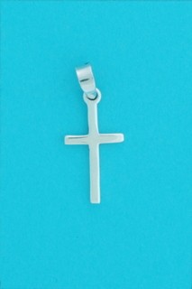 SPC 18x11x1.8x1mm THIN PLAIN CROSS PEND=
