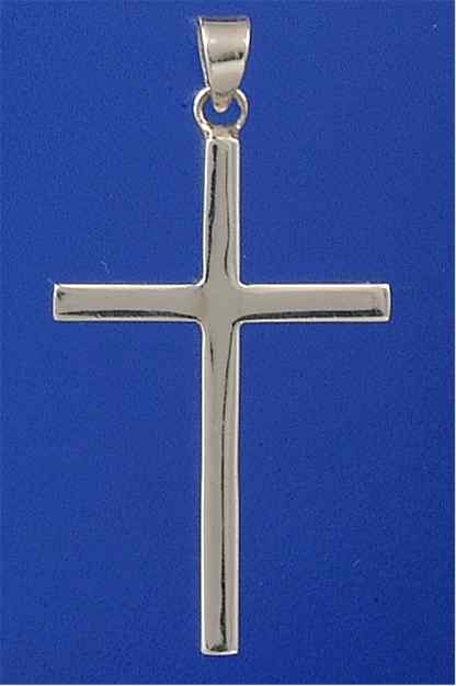 SPC 39x24x4x2.5mm PLAIN CROSS PENDANT  =