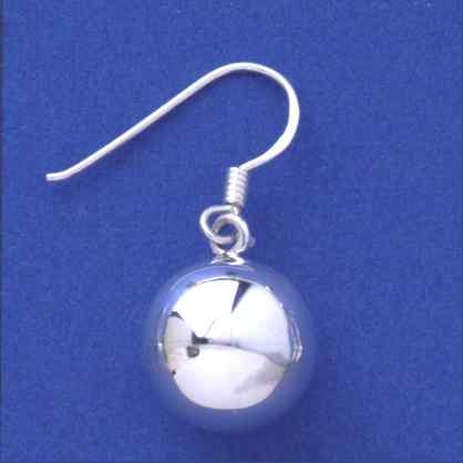SPC PLAIN SINGLE BALL DROP EARRING     =