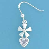 SPC TRILLION LAVENDER CZ FANCY DROPS