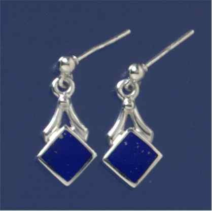 SPC DIAMOND SHAPE LAPIS DROPS