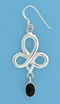 SPC CELTIC STYLE DROPS WITH ONYX DROPPER