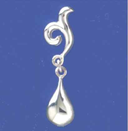 SPC FANCY BLOB DROP EARRINGS           =