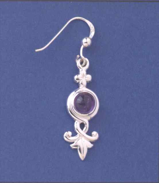 SPC CROSS+FLEUR DES.DROP AMY EARRINGS  =