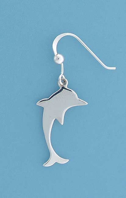 SPC SILHOUETTE DOLPHIN DROP EARRINGS