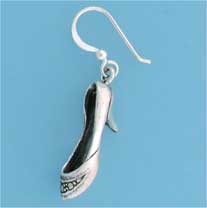 SPC MARCASITE SET SHOE DROP EARRINGS   =