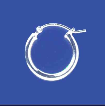 SPC 18x2.5mm CREOLE FITTING PLAIN HOOP =