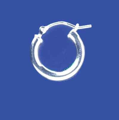 SPC 16x3mm CREOLE FITTING PLAIN HOOPS  =