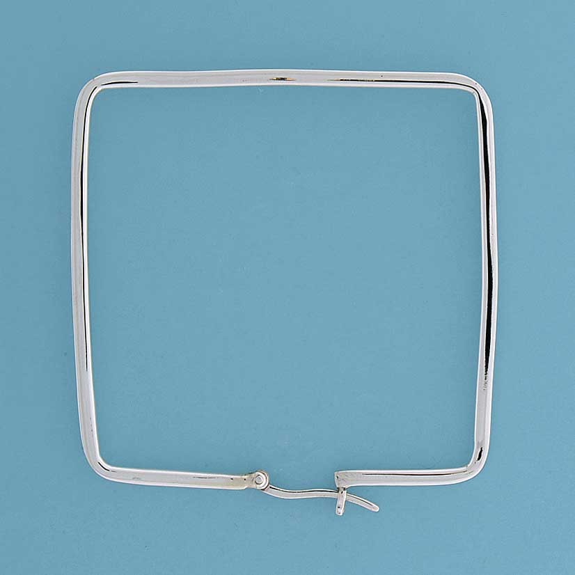 SPC 50x2x2mm SQ.CREOLE FITTING HOOPS