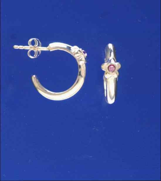 SPC 16mm FLOWER DES.CRYSTAL  F.F HOOPS =