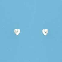 SPC REALLY TINY HEART STUDS            =