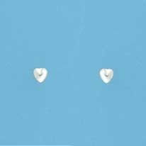 SPC REALLY TINY HEART STUDS            =