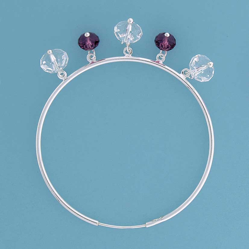 SPC 50mm HOOP/HANGING CRYST. BALLS     =