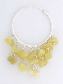 SPC 34mm HOOP/HANGING CALCITE CHIPS