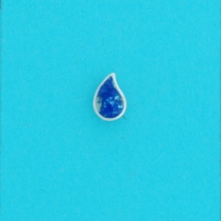 SPC SMALL ASST.STONE TEARDROP STUDS