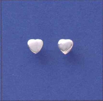 SPC 5mm FLAT HEART STUD                =