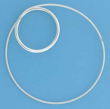 SPC 55MM LOOP-THE-LOOP HOOP EARRINGS