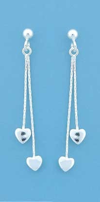 SPC 2 ROW HEARTS/ROUND BOX CHAIN DROPS =