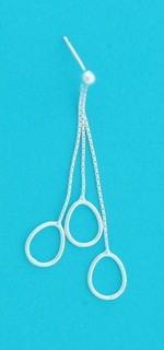 SPC 3 ROW CUTOUT OVALS ON CHAIN DROP