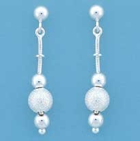 SPC 4mm BALL STUDS WITH LASER BEAD DROP=