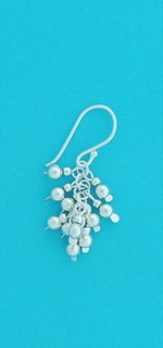 SPC BAUBLE CLUSTER DROP HOOKWIRE EARRING