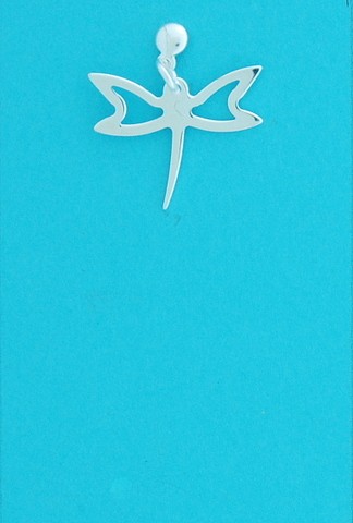 SPC CUTOUT DRAGONFLY EARRINGS          =