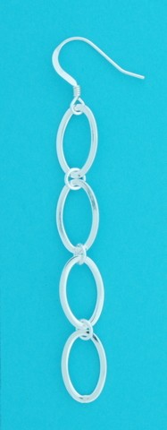 SPC FOUR PLAIN LINKED CUTOUT OVAL DROPS