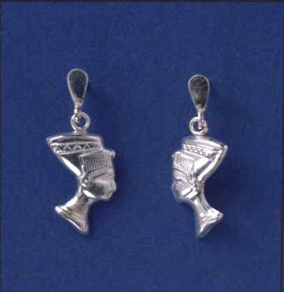 SPC EGYPTIAN HEAD DROP EARRINGS
