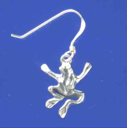 SPC FROG DROP EARRINGS                 =