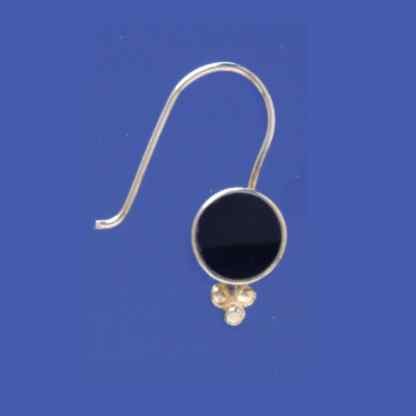 SPC 8mm ONYX DISC DROPS-SOLD 3prs      -