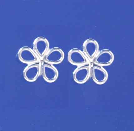 SPC OPENWORK FLOWER STUDS              =