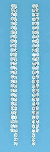 SPC 2 ROW 4" TENNIS CRYSTAL DROPS      ]