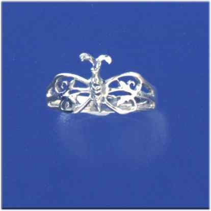 SPC FILIGREE BUTTERFLY RING            =