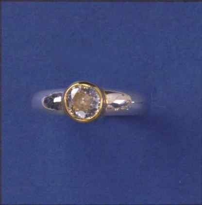 SPC 6mm CZ PLATED BEZEL D SECT.RING
