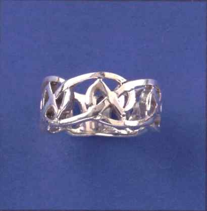 SPC 9mm CUTOUT CELTIC DESIGN RING      =